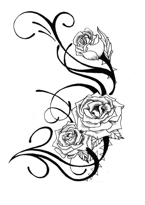 Scroll tattoos are very impressive to watch at as they depict quite scroll tattoos, filigree tattoo, page borders design, page borders, clip art borders, writing paper. Free Rose Tattoo Designs - ClipArt Best