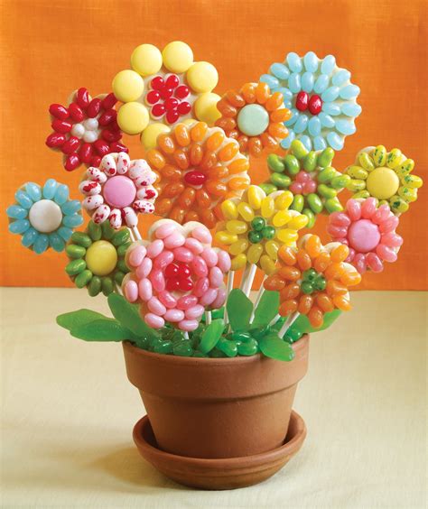 Celebrate Spring With These Flowers Made Of Jelly Belly Jelly Beans