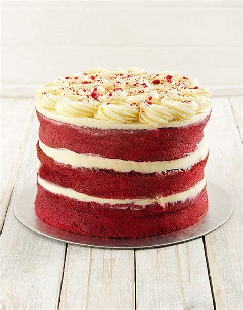 Red Velvet Naked Cake Hamperlicious
