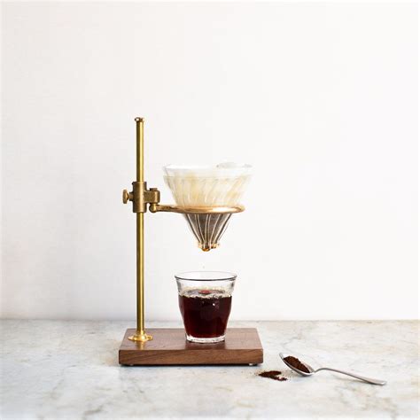Brass Coffee Pour Over Stand Coffee Pour Over Stand Pour Over Coffee
