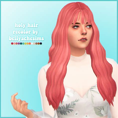 Bellyachesims Holy Hair By Simandy Recolor By Love 4