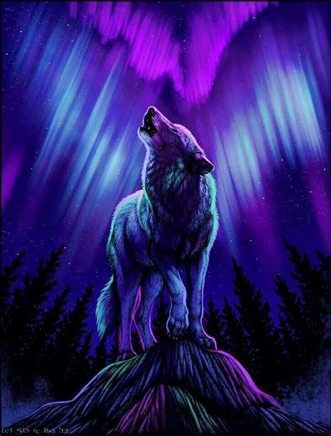 Wolf Artwork Wolf Wallpaper Wolf Art