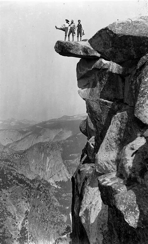 Ansel Adams Overlooking Thé Yosemite Valley C1920 Ansel Adams