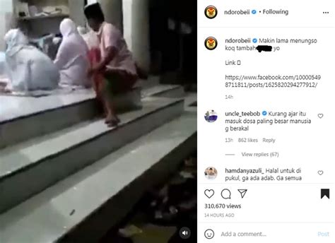 Viral Video Pria Pegang Bokong Wanita Yang Sedang Salat Netizen Kecam