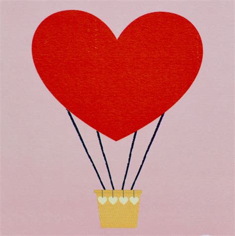 Love Is In The Air Valentines Day Card By Loveday Designs