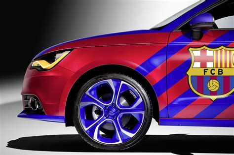 He is the best player in football history. Audi A1 FC Barcelona Edition - Garage Car