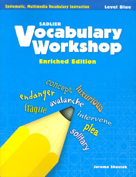 Vocabulary Workshop Enriched Student Edition Grade 5 Blue Sadlier