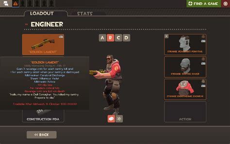 Rateimprove My Engineer Cosmetic Loadout Going For A Chill Vibe Rtf2