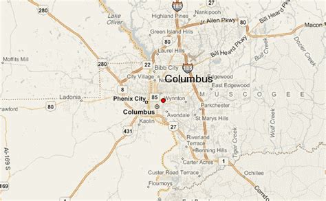 Columbus Georgia Location Guide
