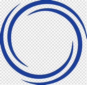 Blue Logo Circle Logo Symbol Font Templates Transparent Background