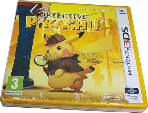 Detective Pikachu 3ds Nowy Nintendo 7632014737 Oficjalne Archiwum