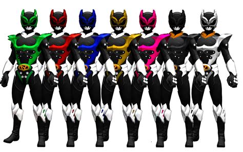 Prlw Psycho Rangers For Xpsxnalara By Injustizz On Deviantart