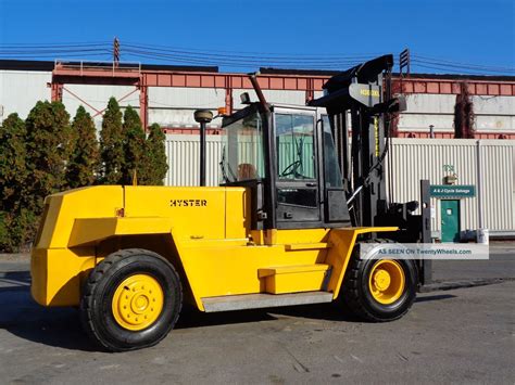 Hyster H360xl 36 000lb Forklift Propane Enclosed Cab
