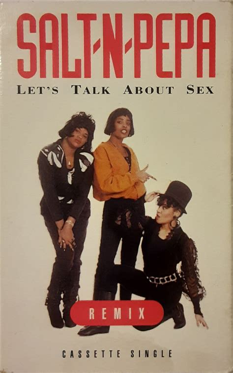 Salt N Pepa Lets Talk About Sex Remix 1991 Cassette Discogs