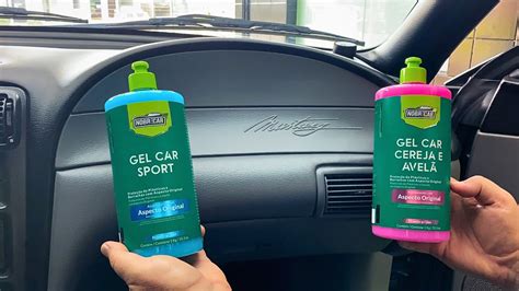 GEL CAR SPORT E CEREJA E AVELÃ DA NOBRECAR YouTube