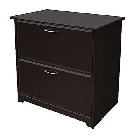 Shop for 2 drawer file cabinets in office furniture. Bowery Hill 2 Drawer Lateral File Cabinet in Espresso Oak ...