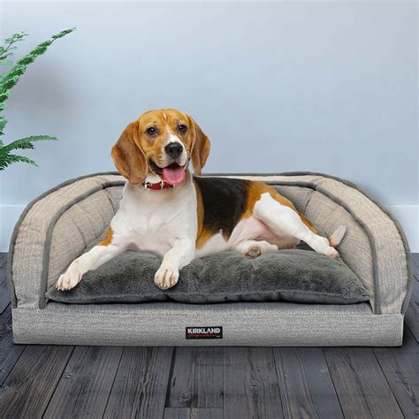 Cheap dog beds dog beds for small dogs. Kirkland Signature 25" x 35" (63.5 x 88.9cm) Bolstered ...