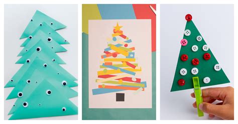 5 Easy Paper Christmas Tree Crafts For Kids