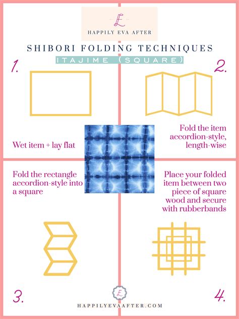 How To Shibori Tie Dye At Home Happily Eva After
