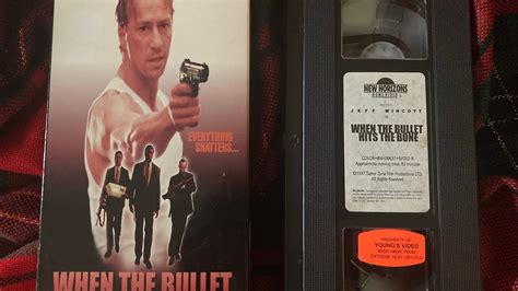 Opening To When The Bullet Hits The Bone Vhs Youtube