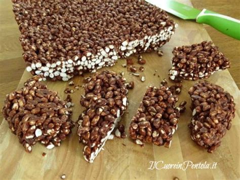 Maybe you would like to learn more about one of these? Barrette di riso soffiato al cioccolato - Ricette con foto