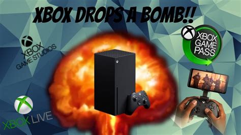 Xbox Drops A Bombnew Series X Info Youtube