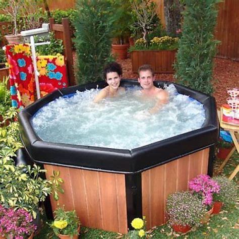 Spending time in a hot tub is used for more than just relaxation. Portable Hot Tub Massage Wood Acrylic Spa Jacuzzi Bubble 5 ...