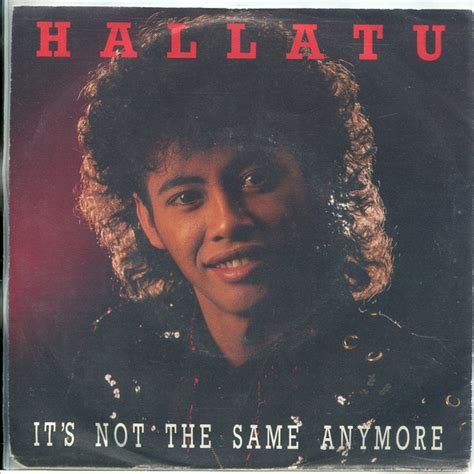 Hallatu Its Not The Same Anymore 1988 Vinyl Discogs