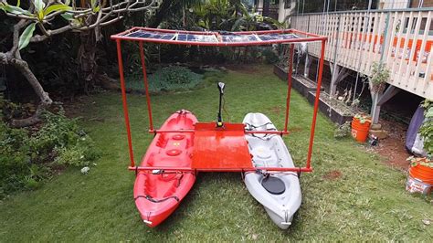 Solar Powered Kayak Catamaran Youtube