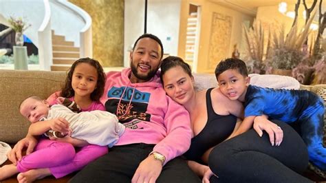 John Legend And Chrissy Teigen Welcome Son Five Months After Birth Of