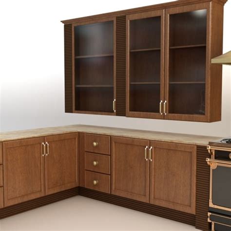 Shop for kitchen starter set at bed bath & beyond. Complete Kitchen Cabinets Appliances 3D Model .max ...
