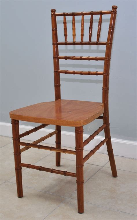 5 years warranty on frame under normal using ! Natural Chiavari Chair