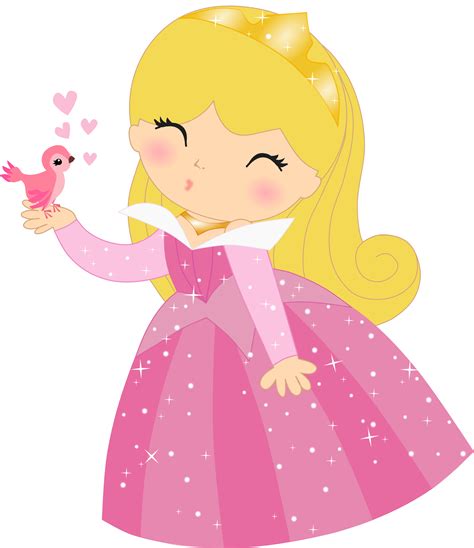 Princesas Disney Cute Pink Princess Clipart Png Download Full