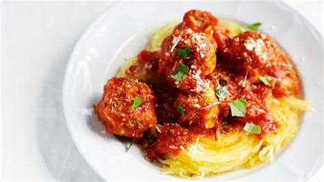 Turkey Meatballs And Spaghetti Recipe Martha Stewart