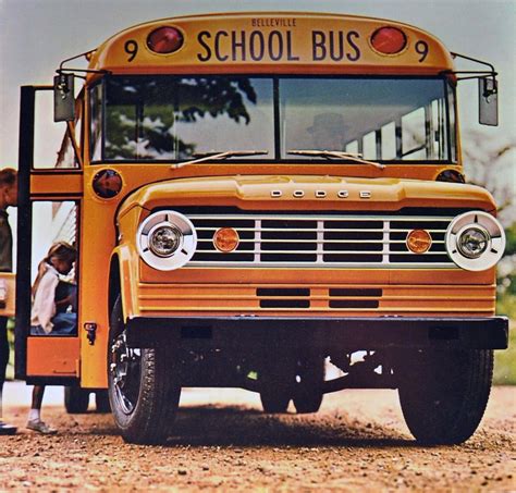1965 Dodge S600 School Bus School Bus Bus Old School Bus