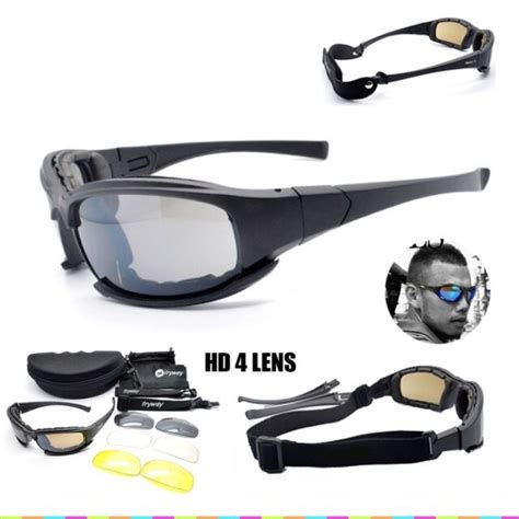 Daisy X7 Military Tactical Goggles Motorcycle Riding Glasses Sunglasses Eyewear For Sale Online