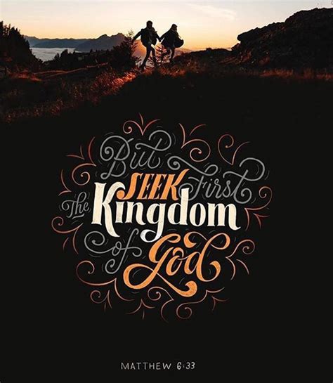 seek first the kingdom of god this can be tough with all the distractions of life how do you
