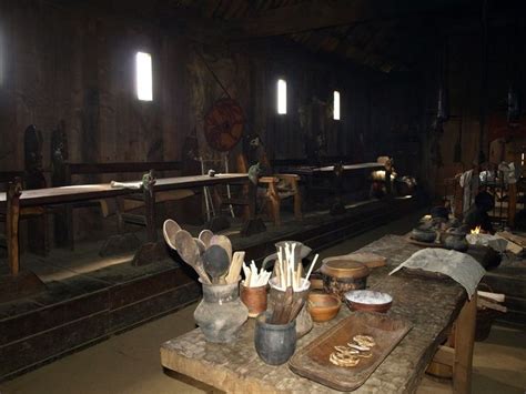 Viking House Historical Interior Vikings