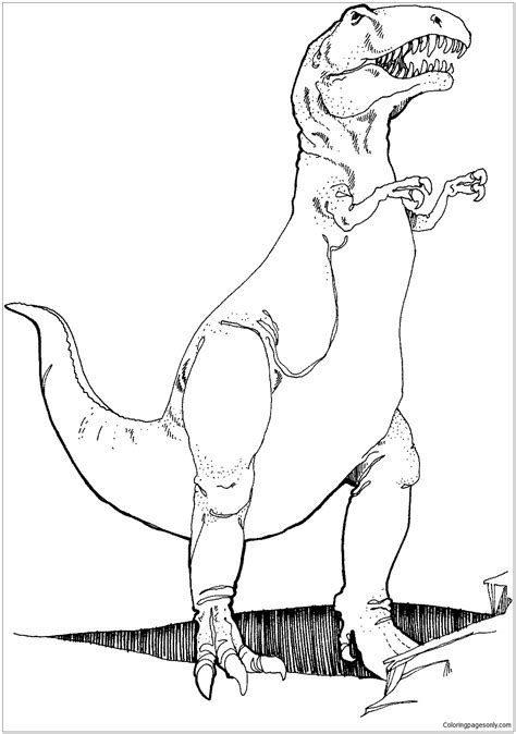 Desenho De Indominus Rex Para Colorir Dinosaur Coloring Pages Dinosaur Pictures Dinosaur