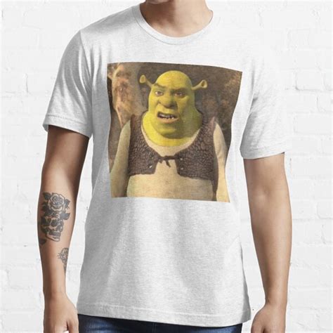 Confused Shrek T Shirt By Alexis6214 Redbubble