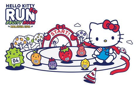Tm team malaysia fan run 2014. #HelloKittyRun: "Hello Kitty Run - Fruity Rush" Comes To ...