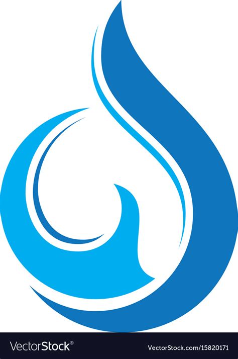 Whatever water logo templates you want, you'll find it here for free. Abstract swirl water drop logo Royalty Free Vector Image