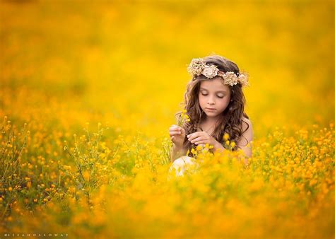 The Magical Portraits Of Children In Nature By Lisa Holloway