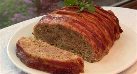 It's an old recipe that grandma had but we ketofied it by replacing the bread crumbs with pork rinds to make this work add extra alternasweets ketchup to the top of the meatloaf, then cover it with foil before you bake it. Bacon Wrapped Meatloaf | Main Course | Silver Spring Recipes