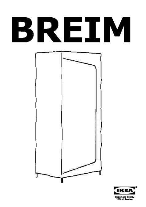 Building floor to ceiling sliderobes in tight spaces ensures you make the most of every inch. BREIM Wardrobe black (IKEA United States) - IKEAPEDIA