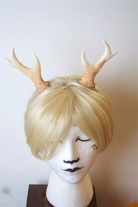 Faun Antlers Custom Colors Resin Cast Faun Antler Headband