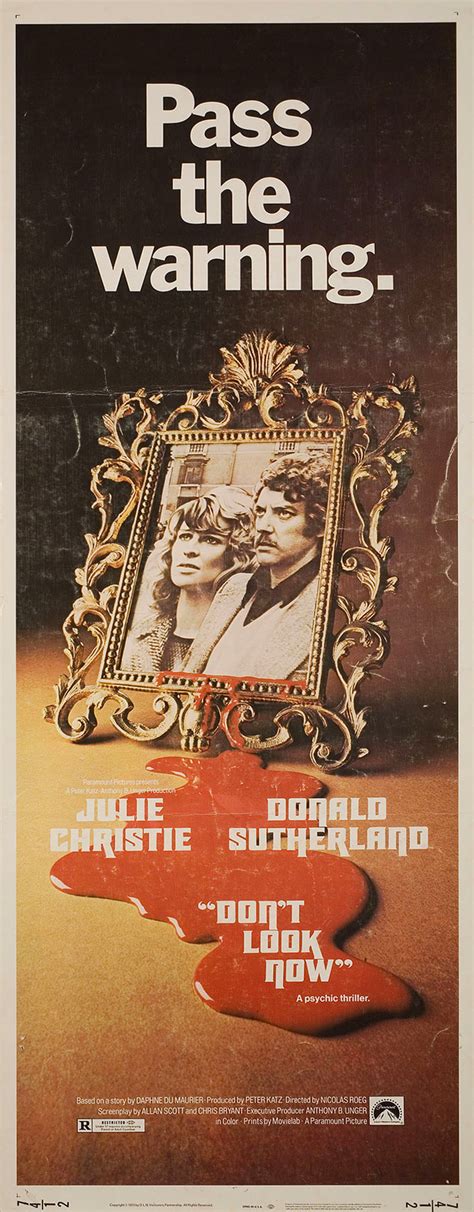 Dont Look Now 1973 Us Insert Poster Posteritati Movie Poster Gallery