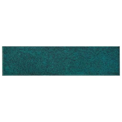 Daltile Luxecraft Arteko Deep Teal 3 In X 12 In Glazed Wall Ceramic