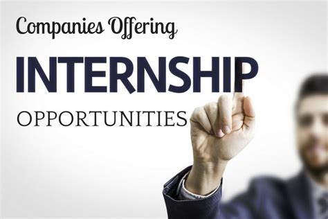 Top 22 Companies Offering Internship Opportunities Wisestep