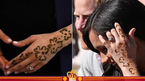 Meghan Markle Gets A Henna Tattoo Daily Active